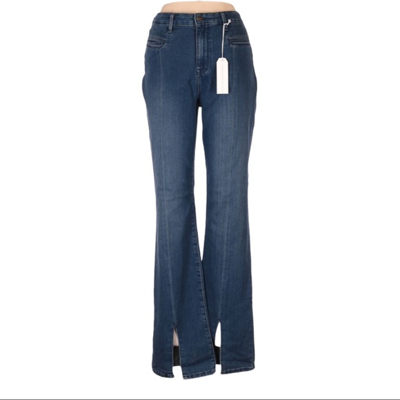 NWT SANCTUARY Denim Bootcut Slit-Hem Ankle Jeans | Size 32 - Picture 3 of 8